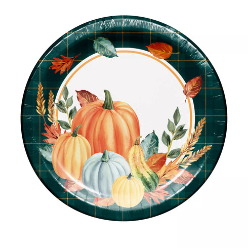 Artstyle Autumn 10" Paper Plates, 80 ct.